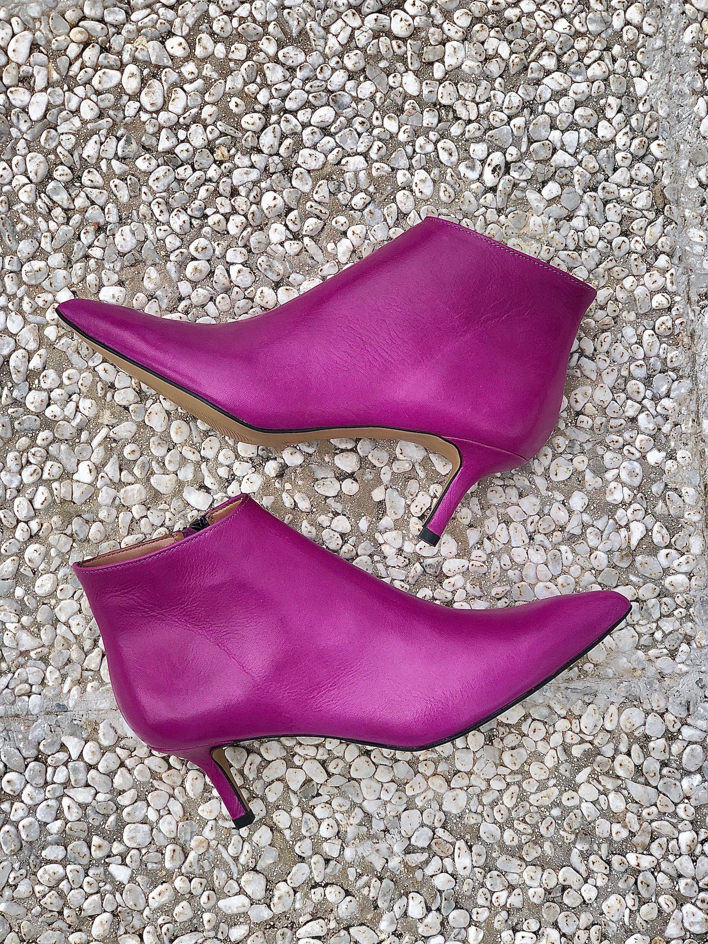 TITTY LEATHER FUCHSIA