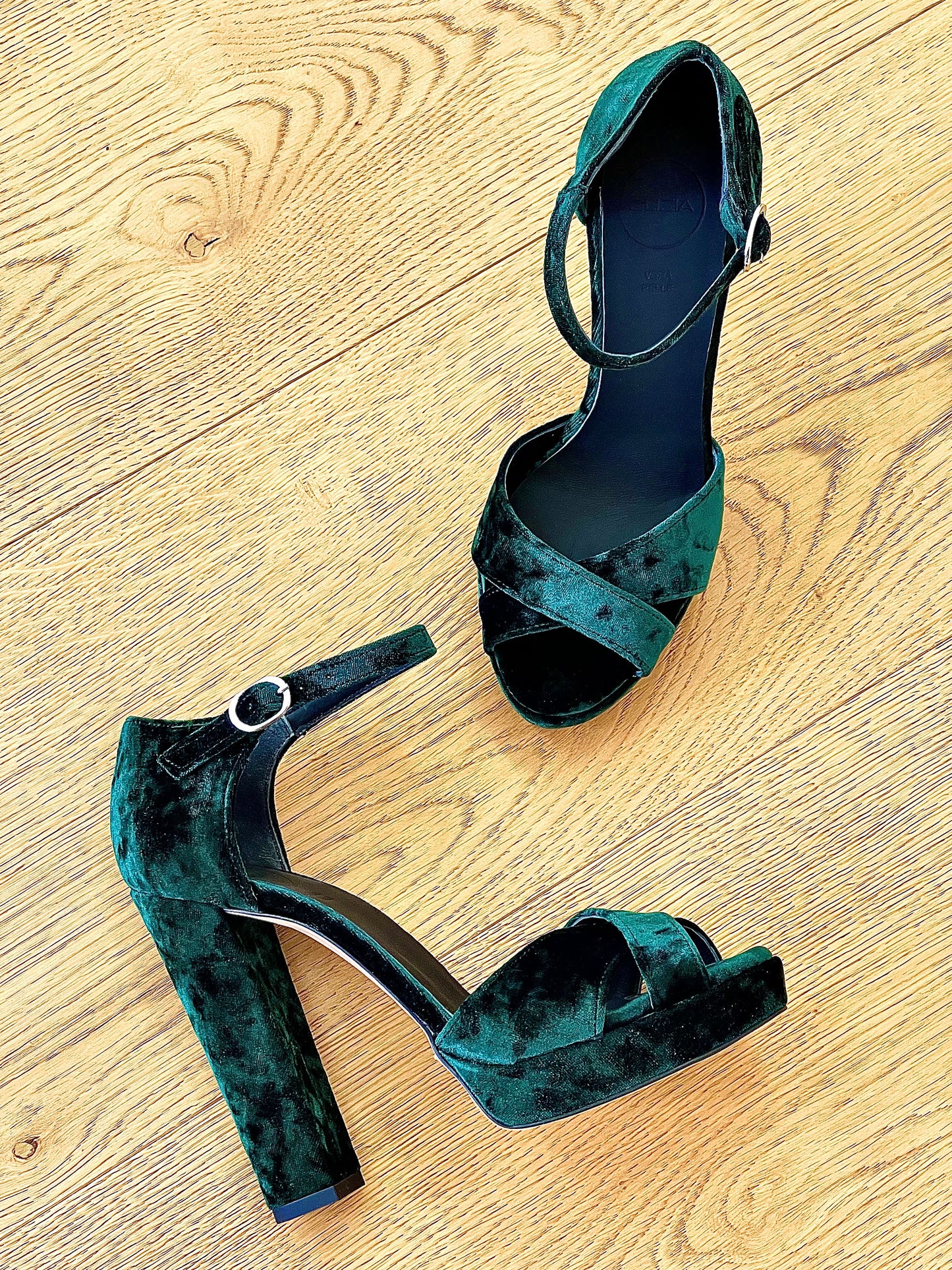 BRAIS EN VELOURS VERT