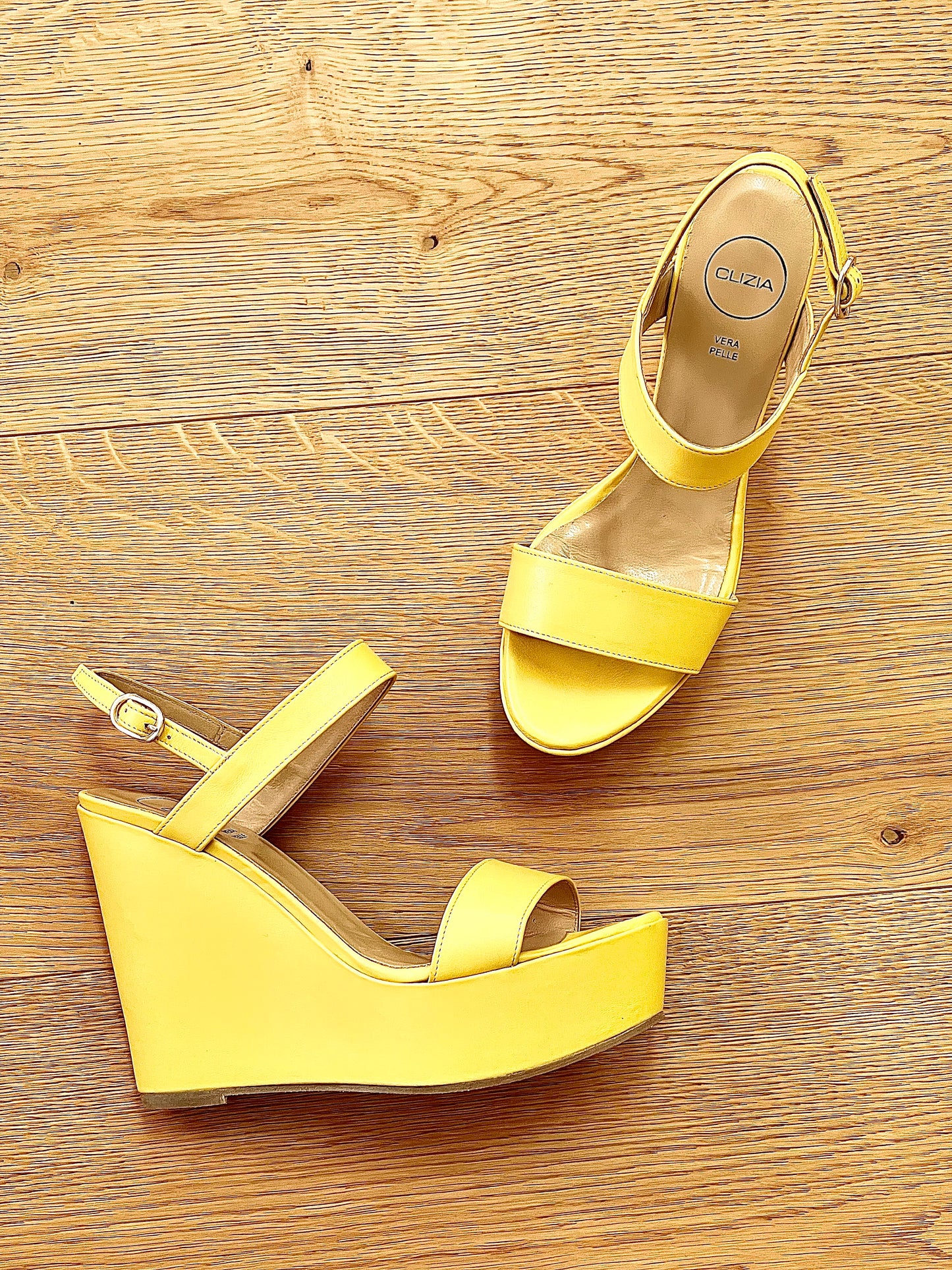 EDELIS LEATHER YELLOW