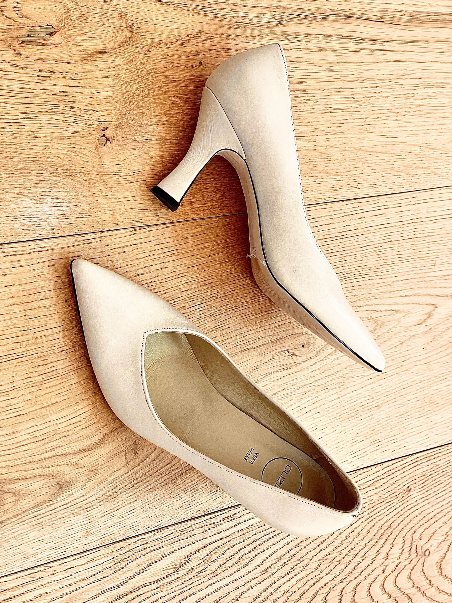 AMALIA CUIR BEIGE