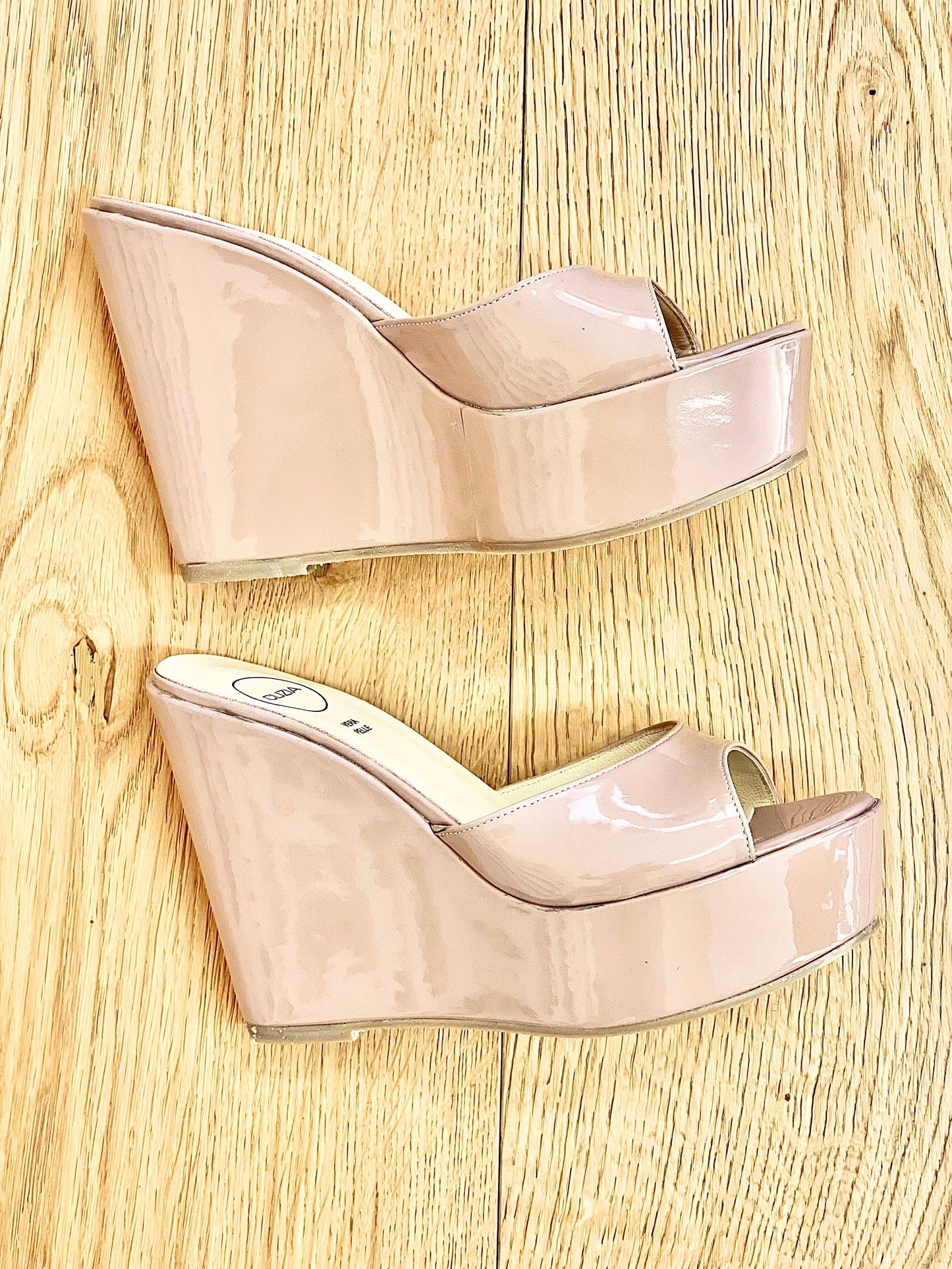ALLISON NUDE PATENT LEATHER