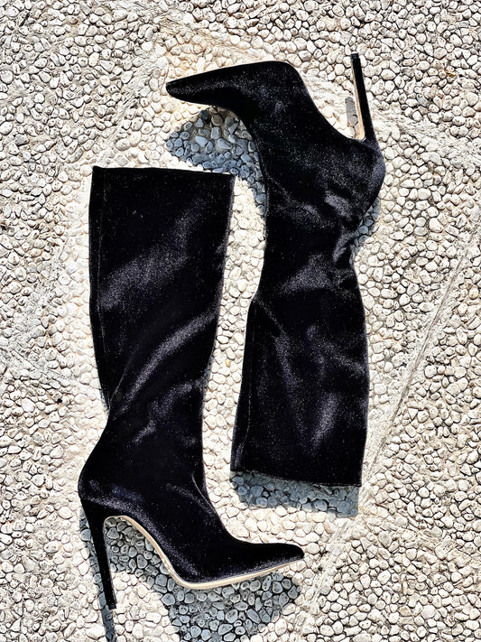 ESTER DE VELOURS NOIR