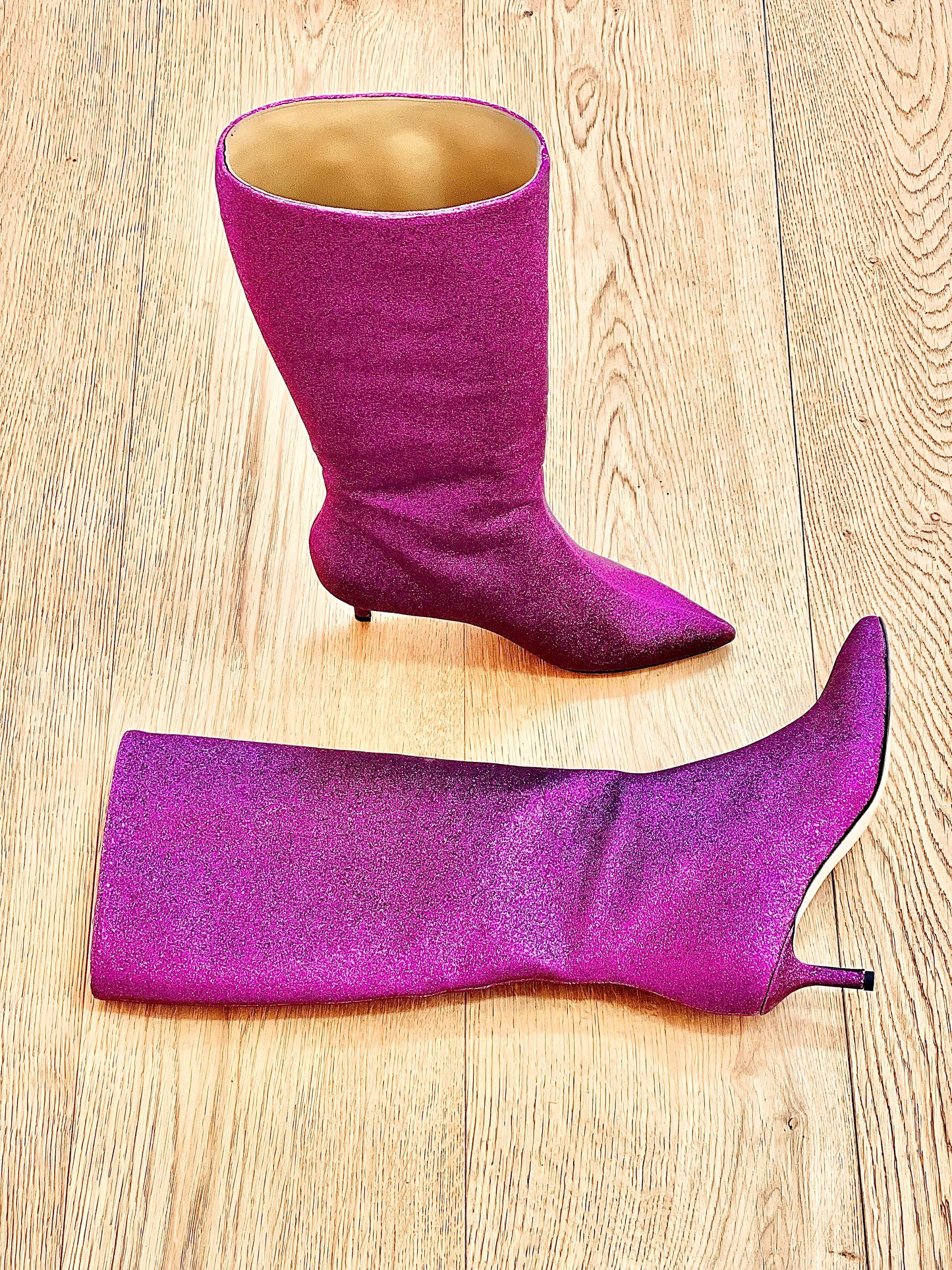 MELISSA GLITTER FUXIA