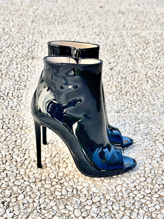 CUIR VERNI NOIR PARIS