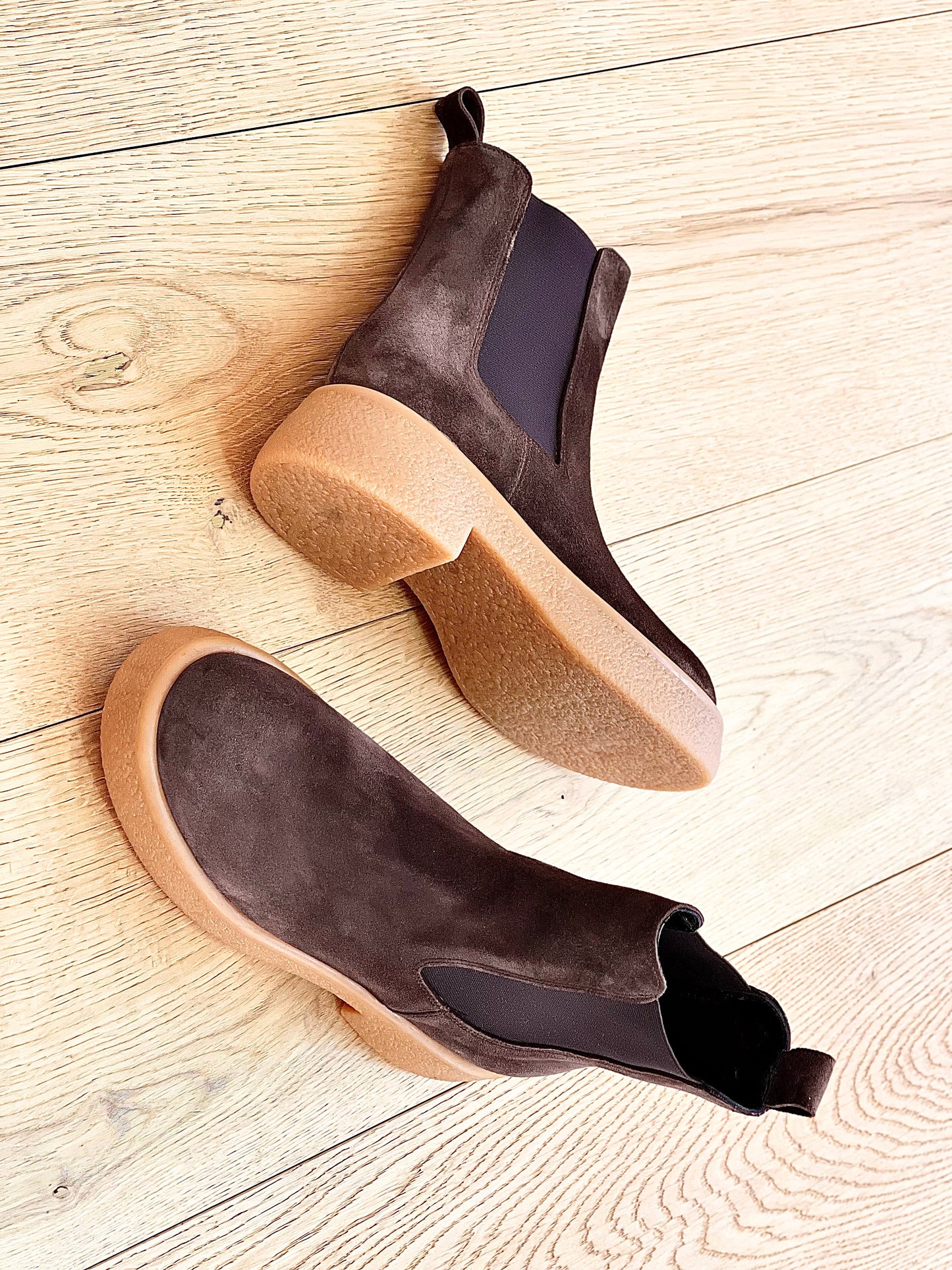 NIZZA EN DAIM MARRON