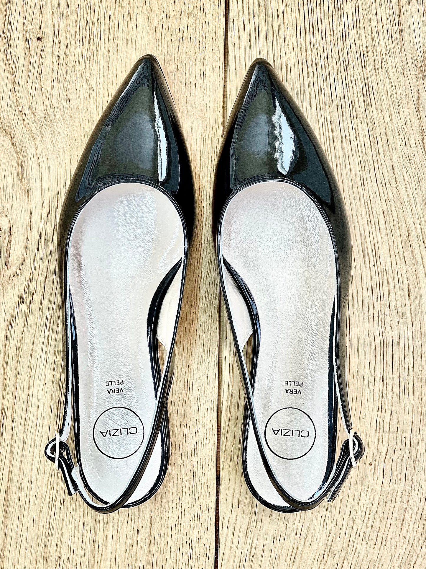 DELIA CUIR VERNI NOIR