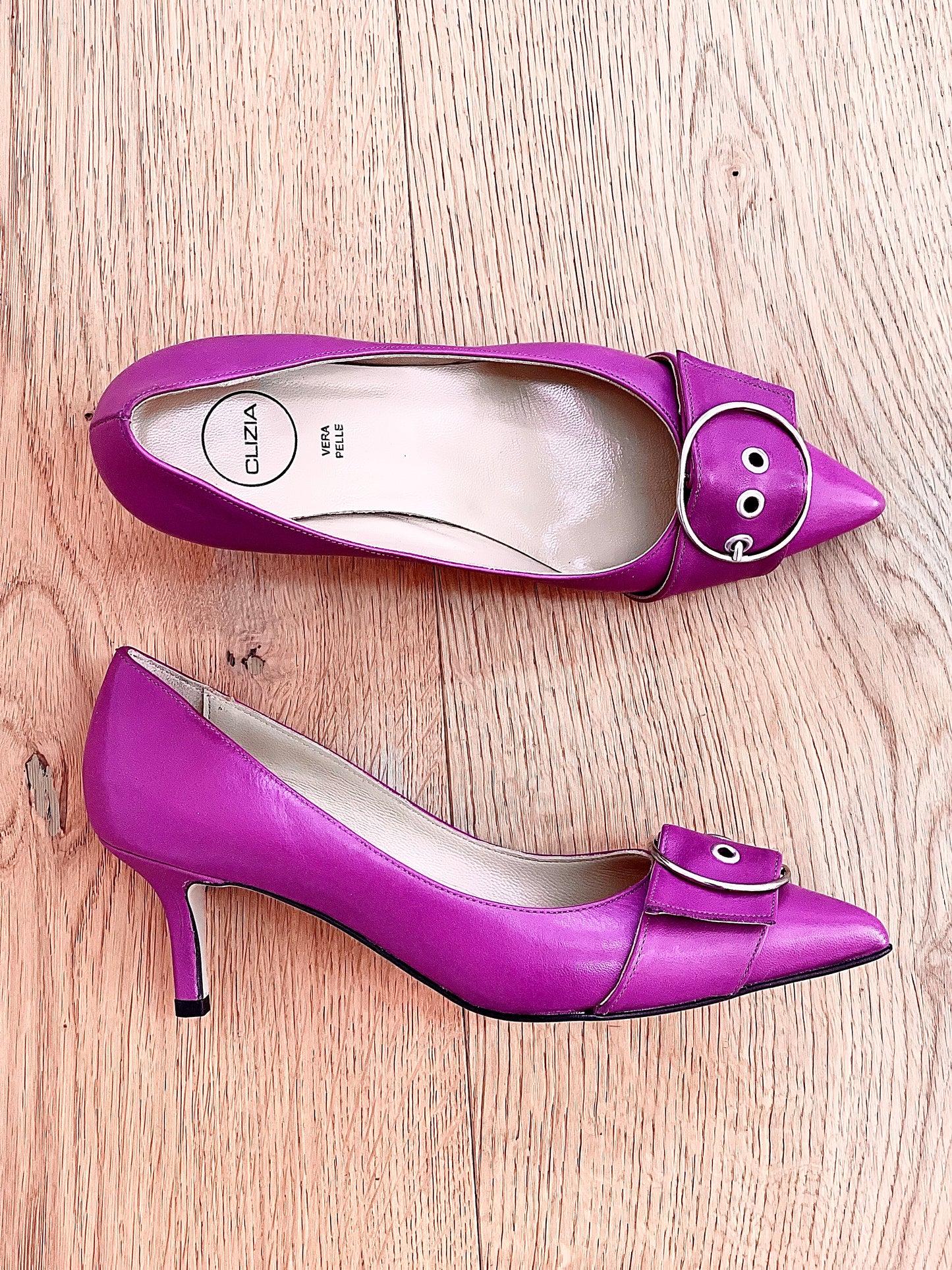 BONNIE CUIR FUCHSIA