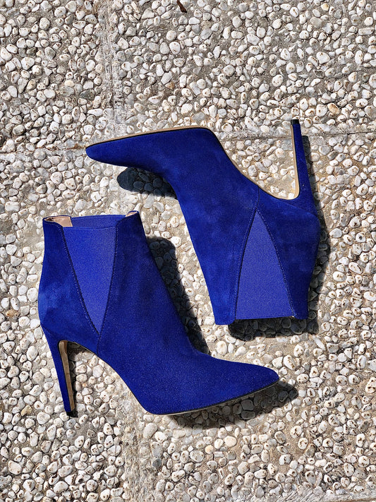 GRETA SUEDE BLEU