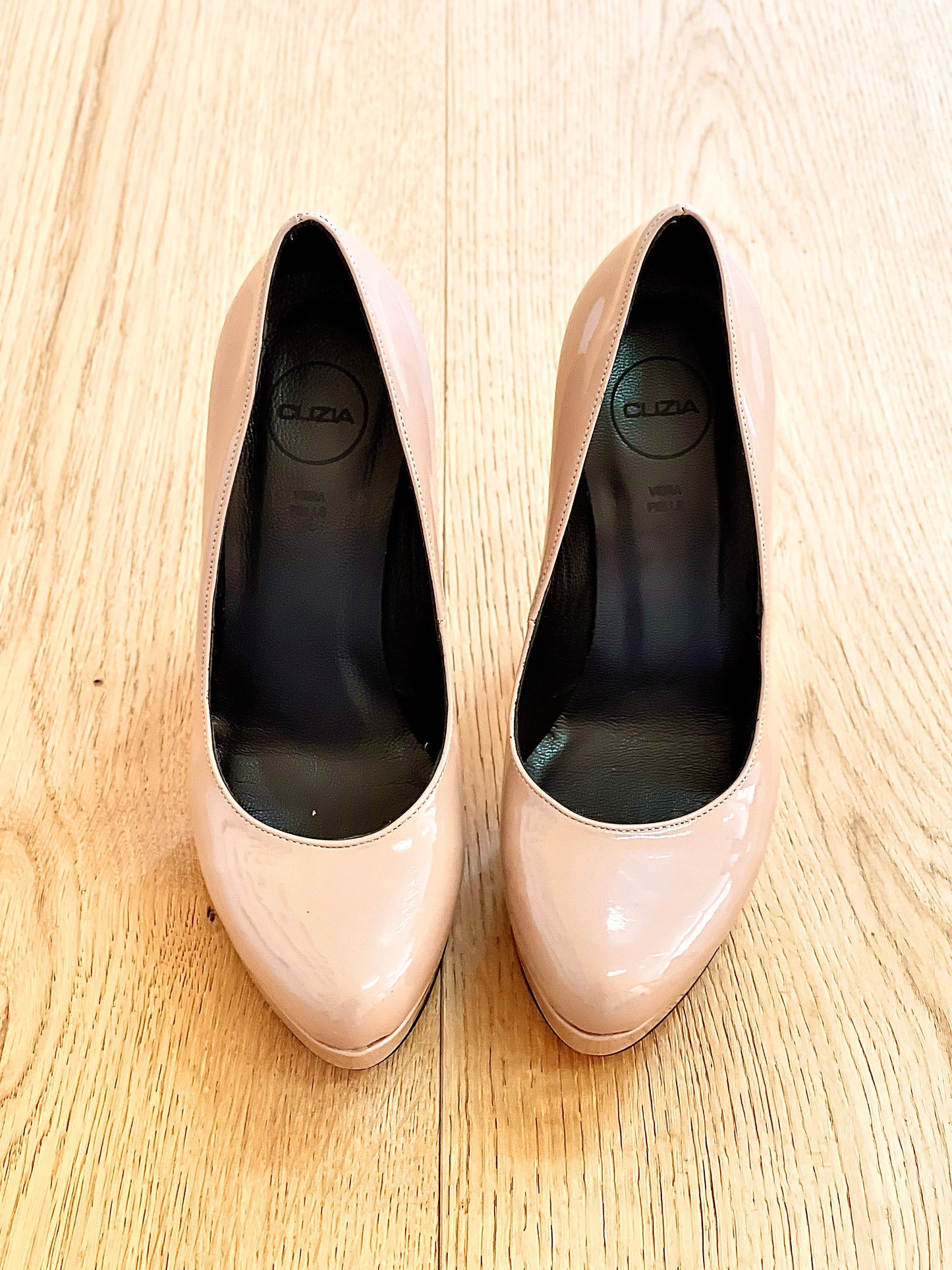 CANCUN NUDE PATENT LEATHER