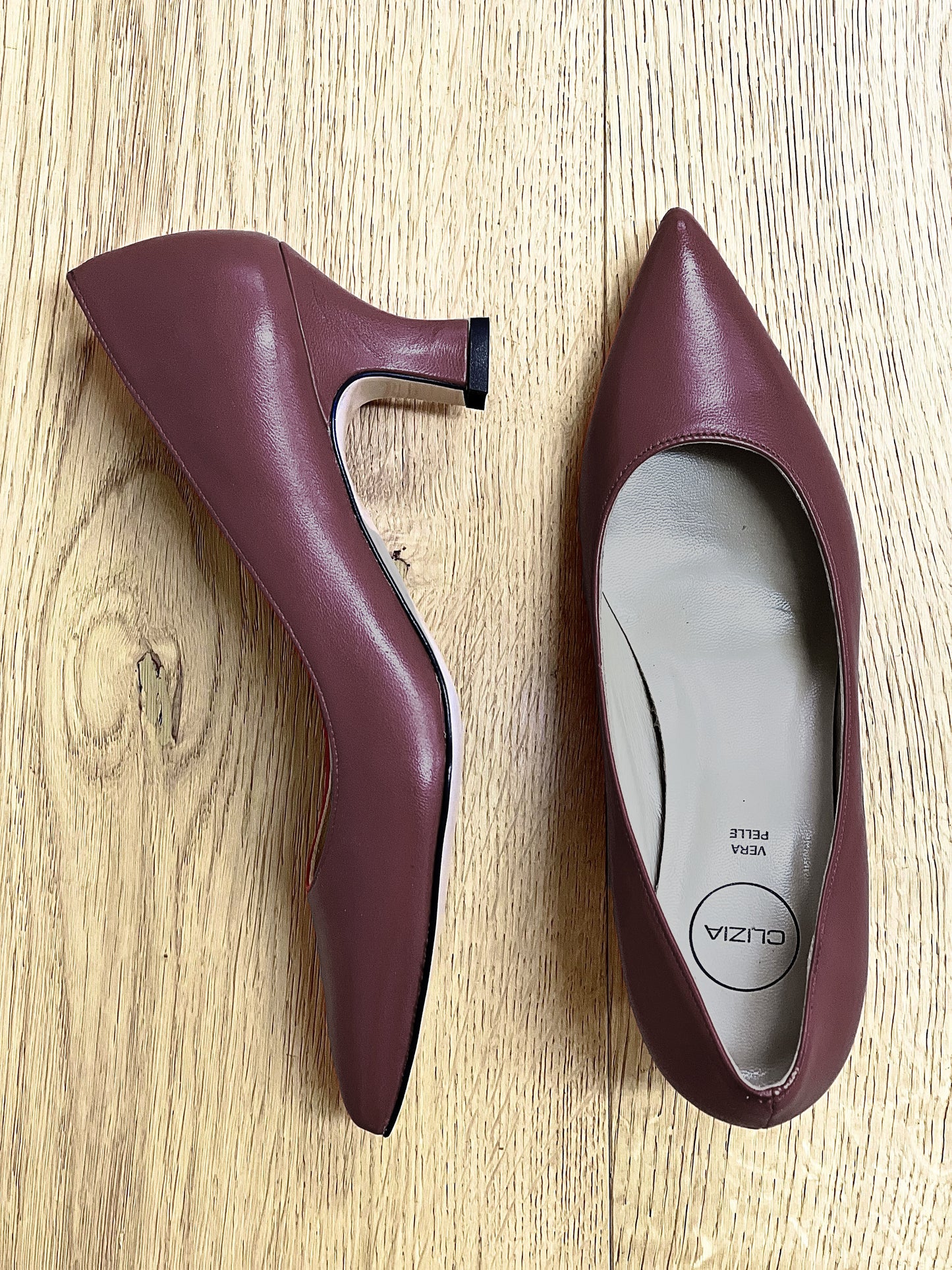 CUIR DE DANSE MARRON