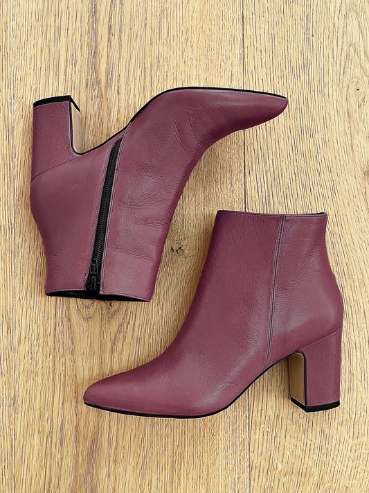 CUIR BORDEAUX GÉMINÉ