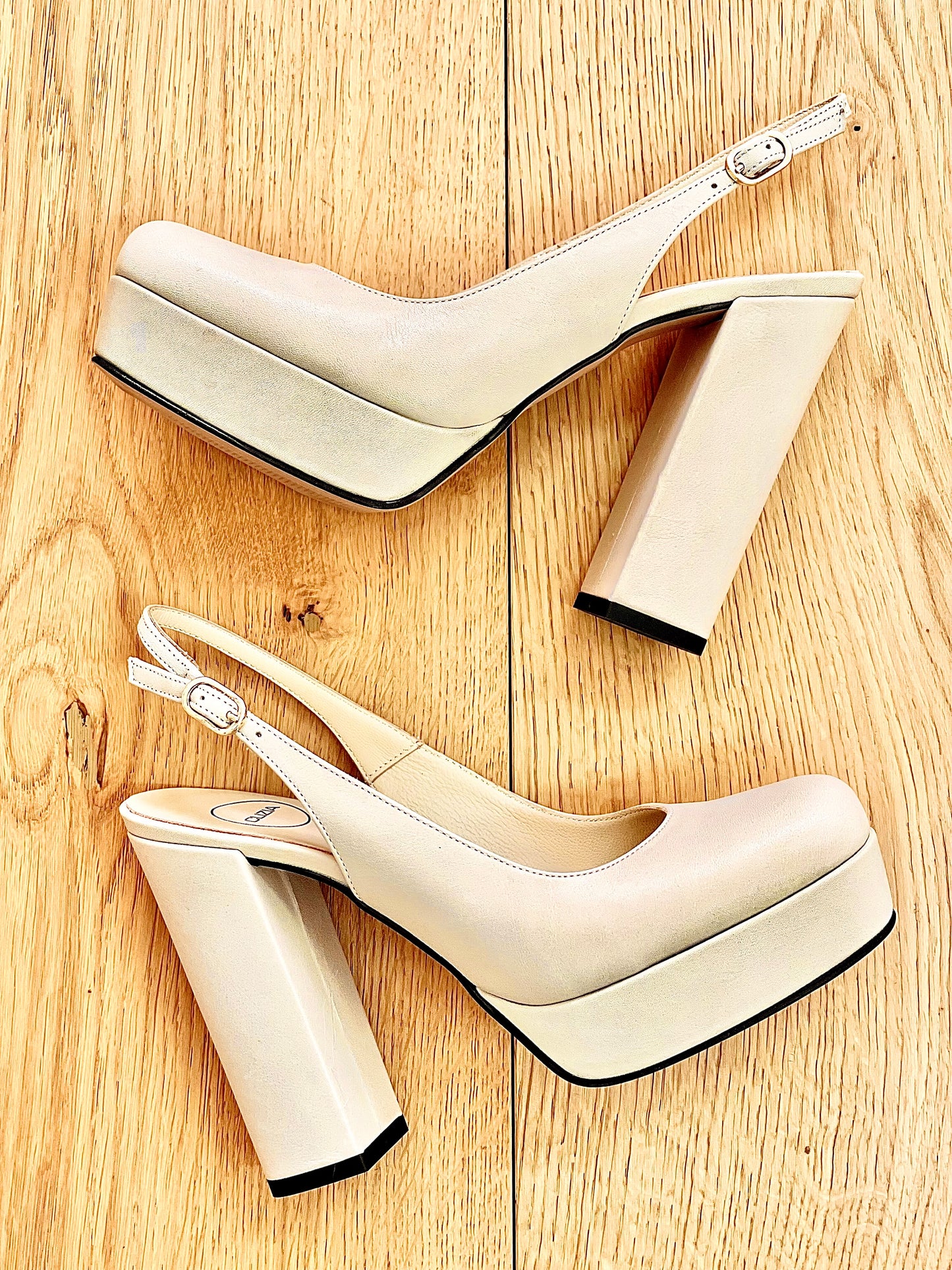 SHARON CUIR BEIGE