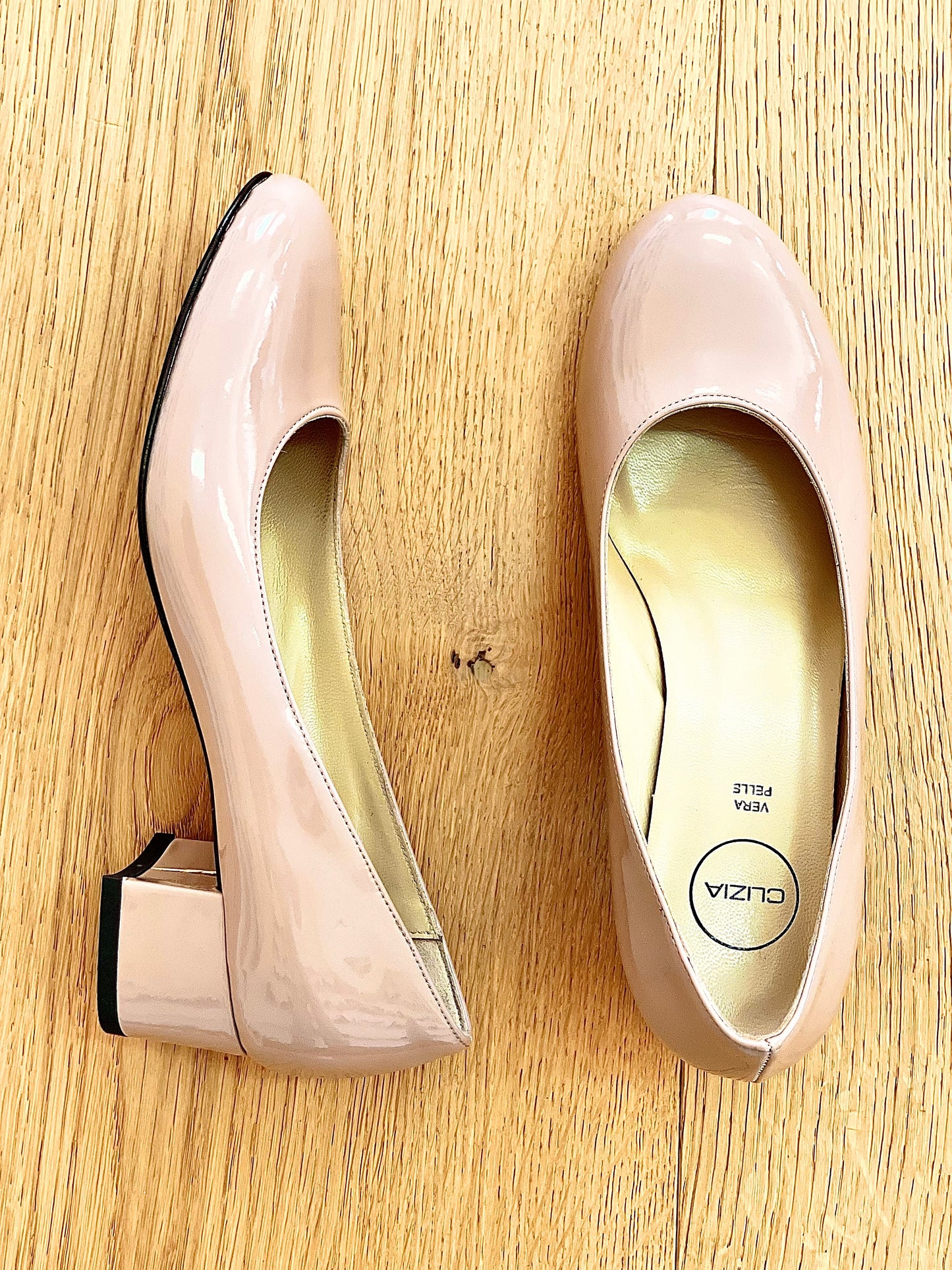 TAYLOR NUDE PATENT LEATHER