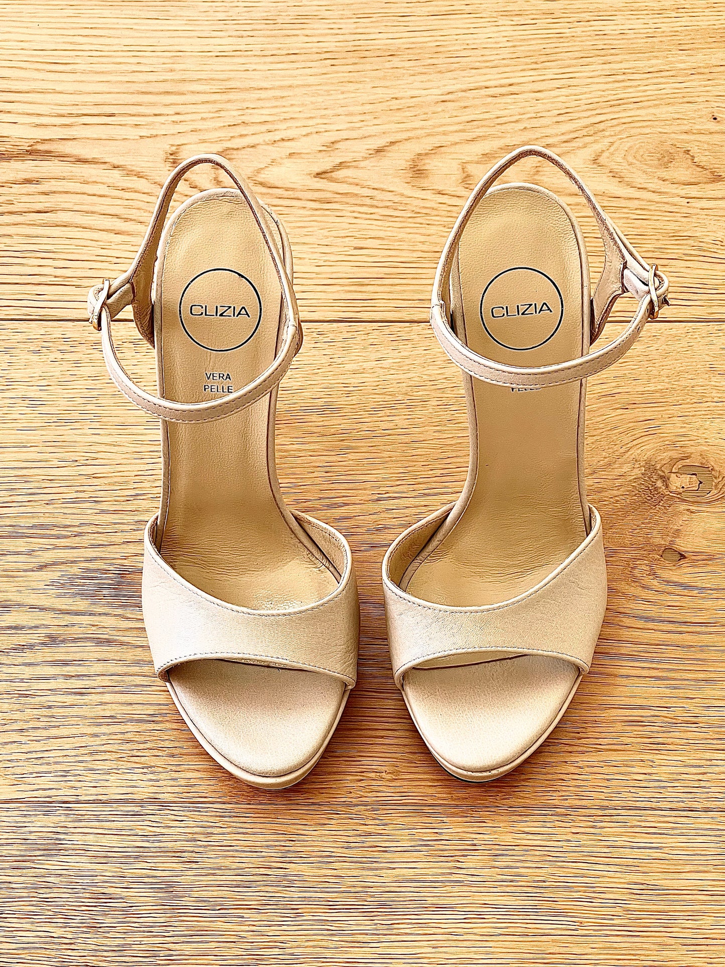 ALISA CUIR BEIGE