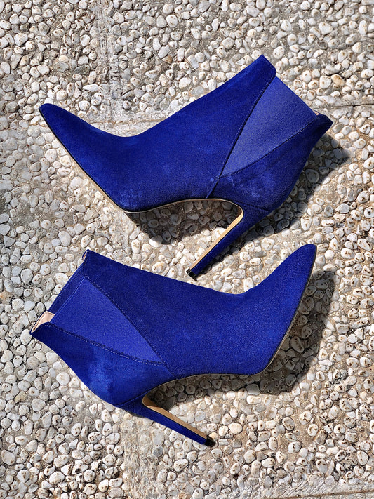 GRETA SUEDE BLEU