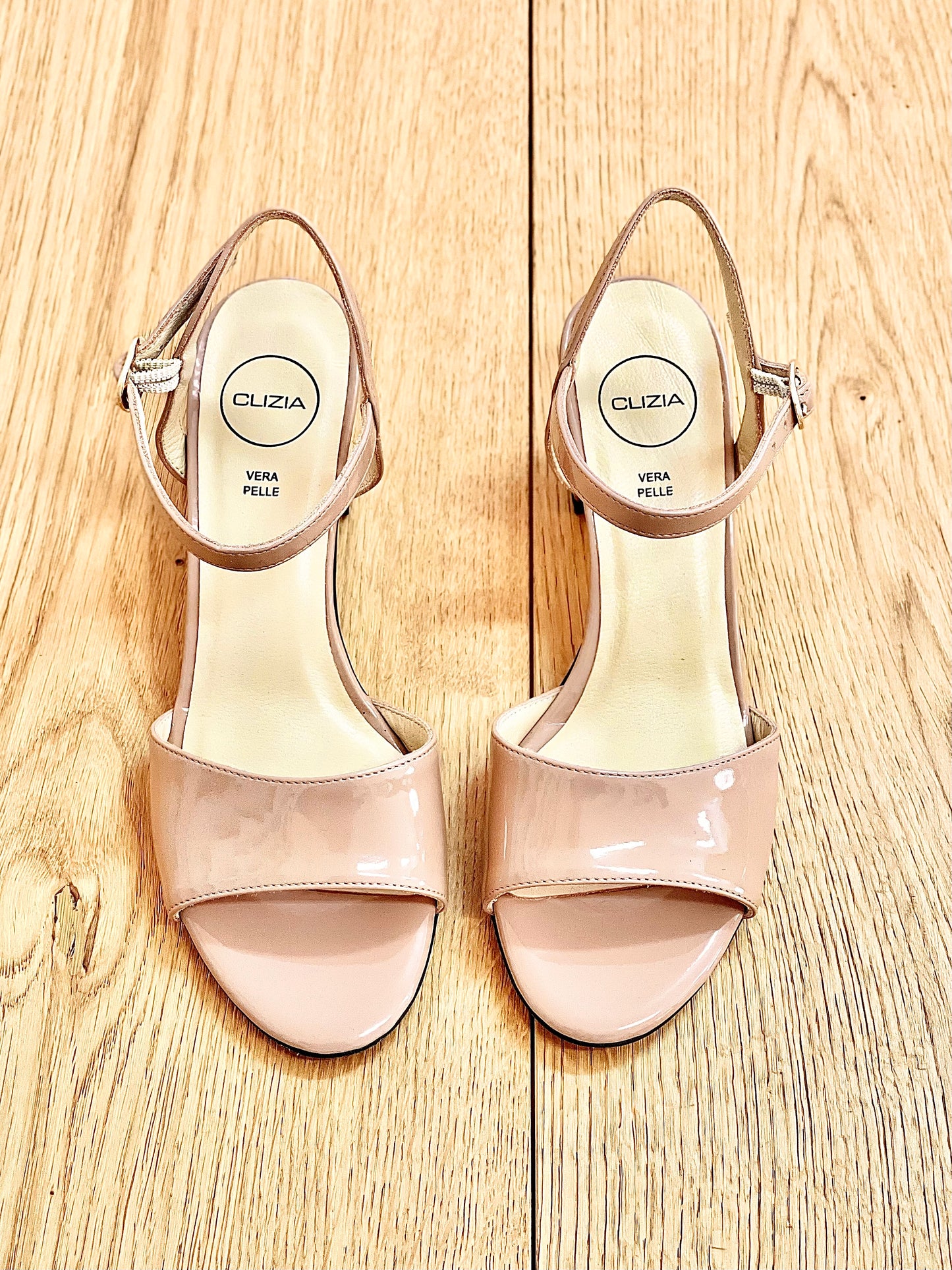IDA NUDE PATENT LEATHER