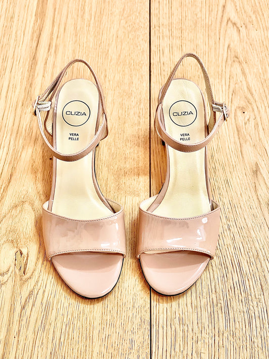 IDA NUDE PATENT LEATHER