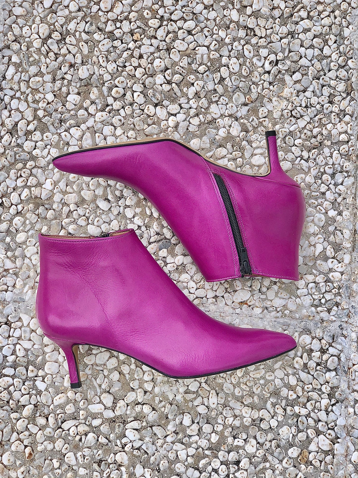 TITTY LEATHER FUCHSIA