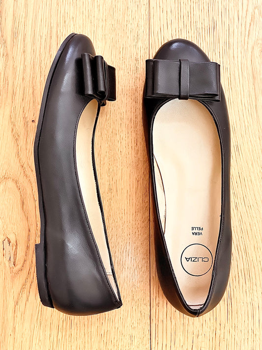 KENDRA LEATHER BLACK