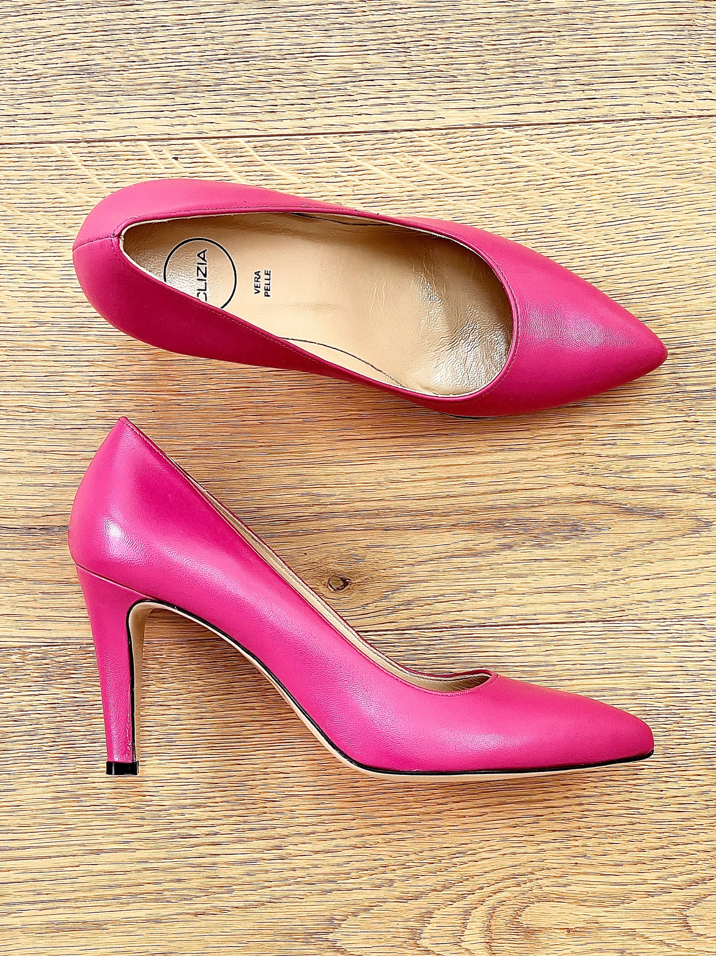 EMY CUIR FUCHSIA