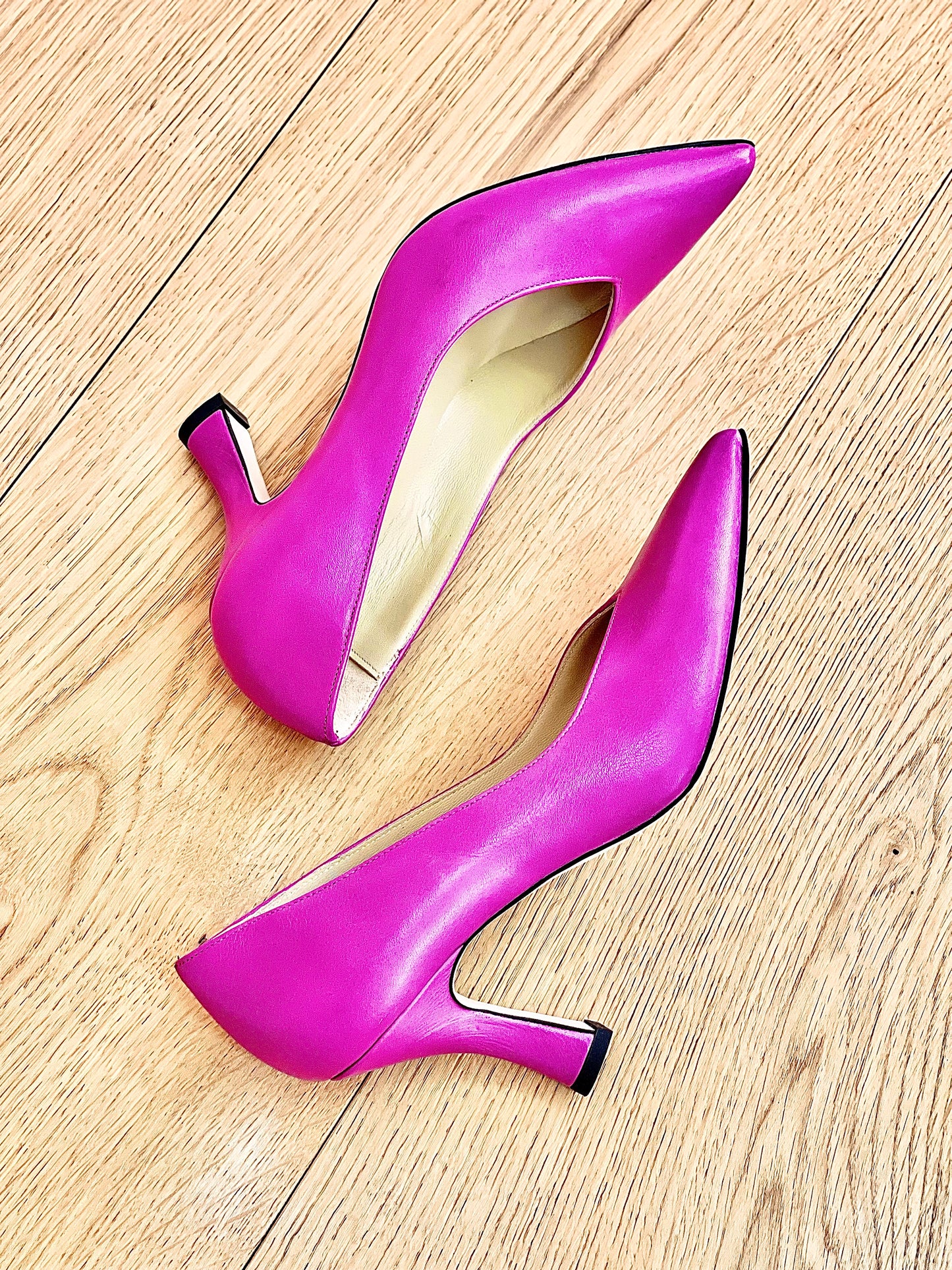 AMALIA CUIR FUCHSIA