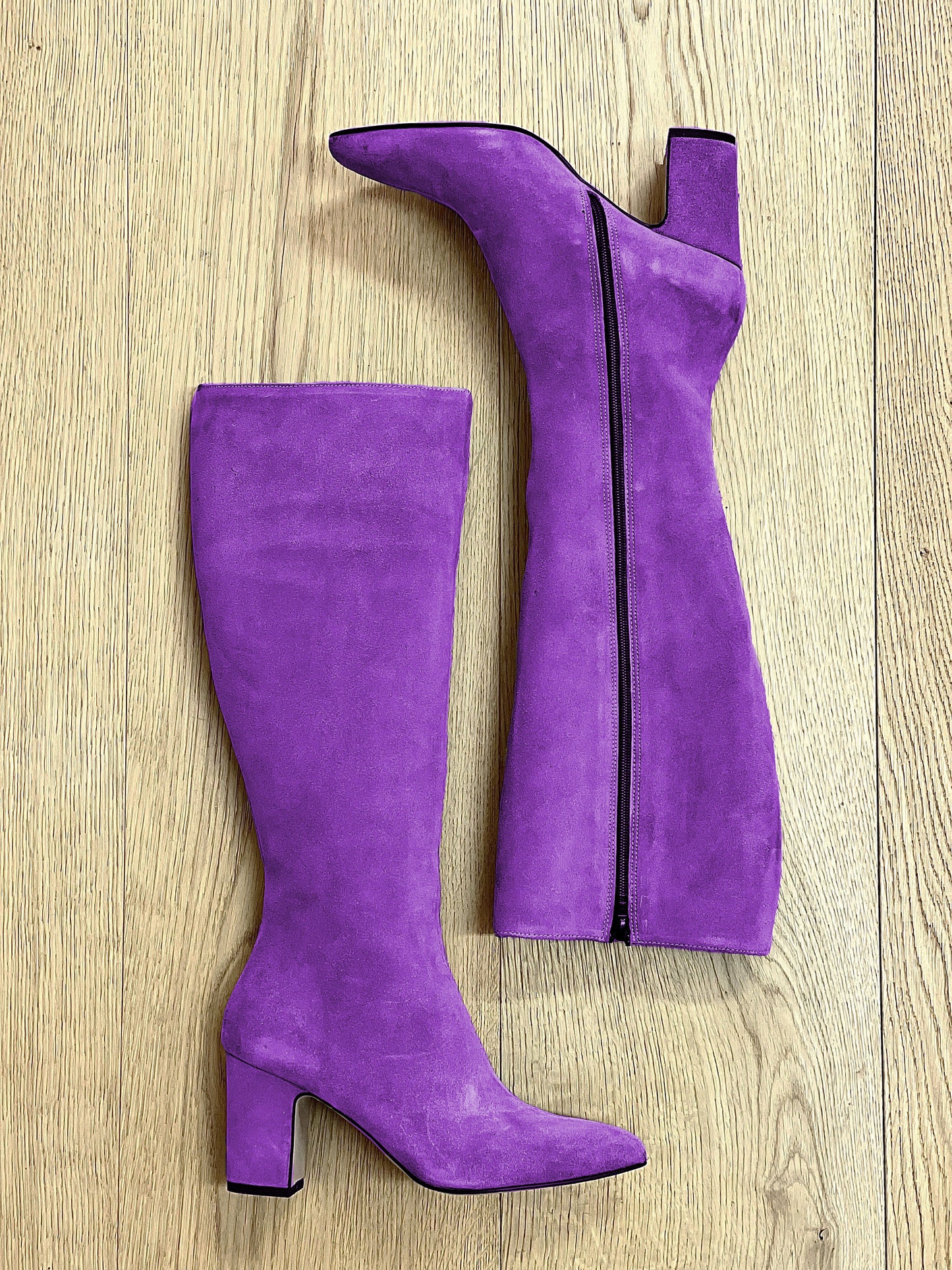 MARK PURPLE SUEDE