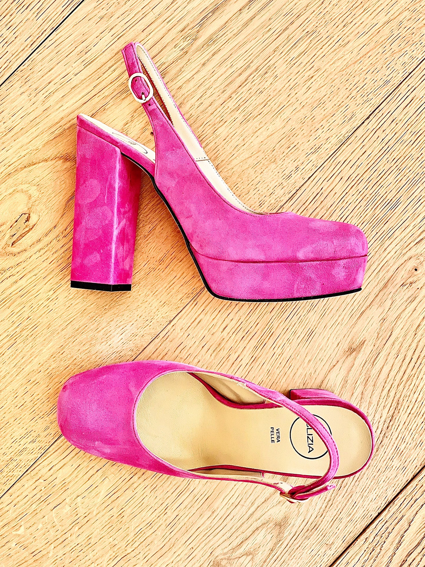 SHARON SUEDE FUCHSIA
