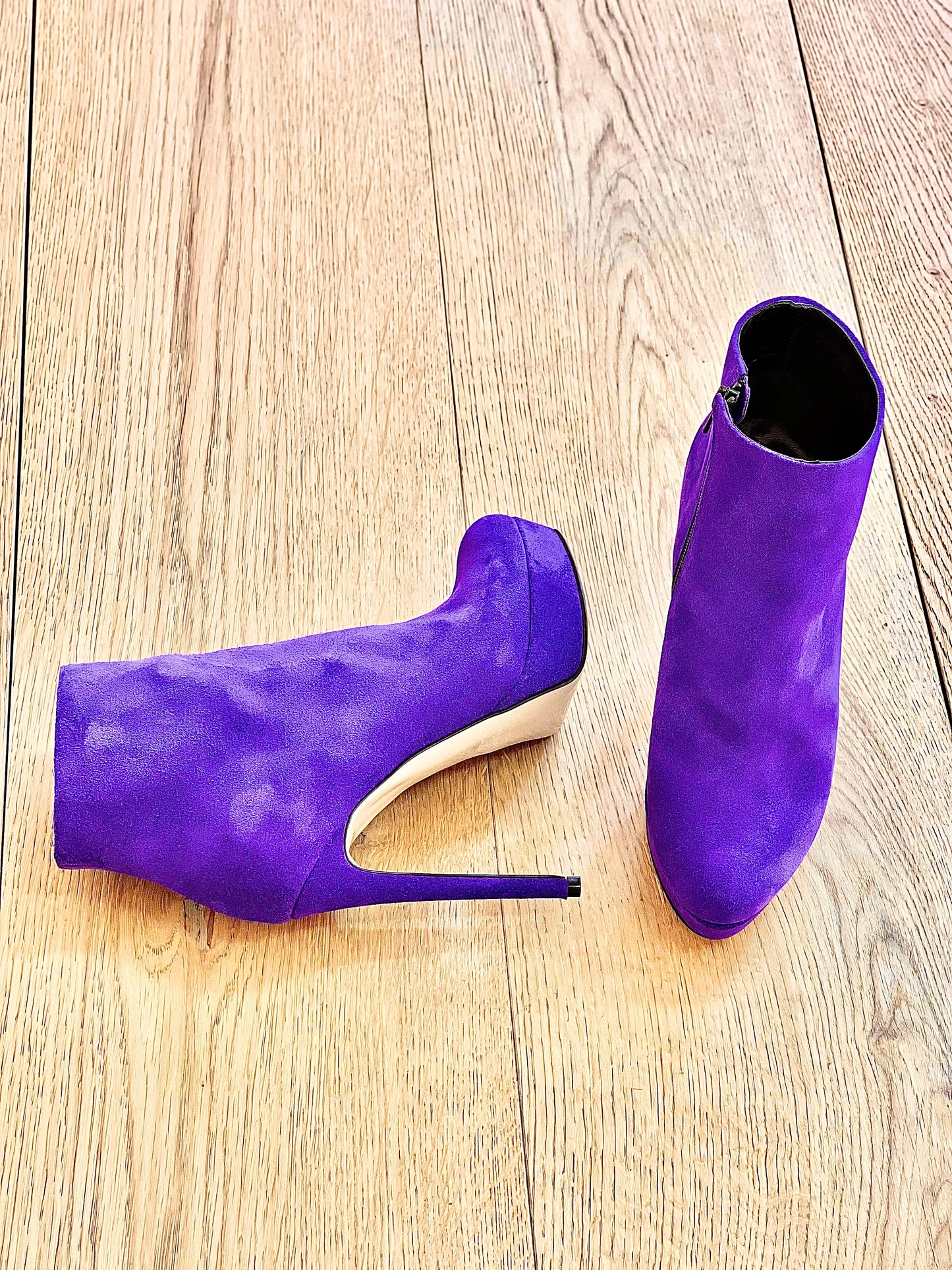 LOREN SUEDE VIOLET