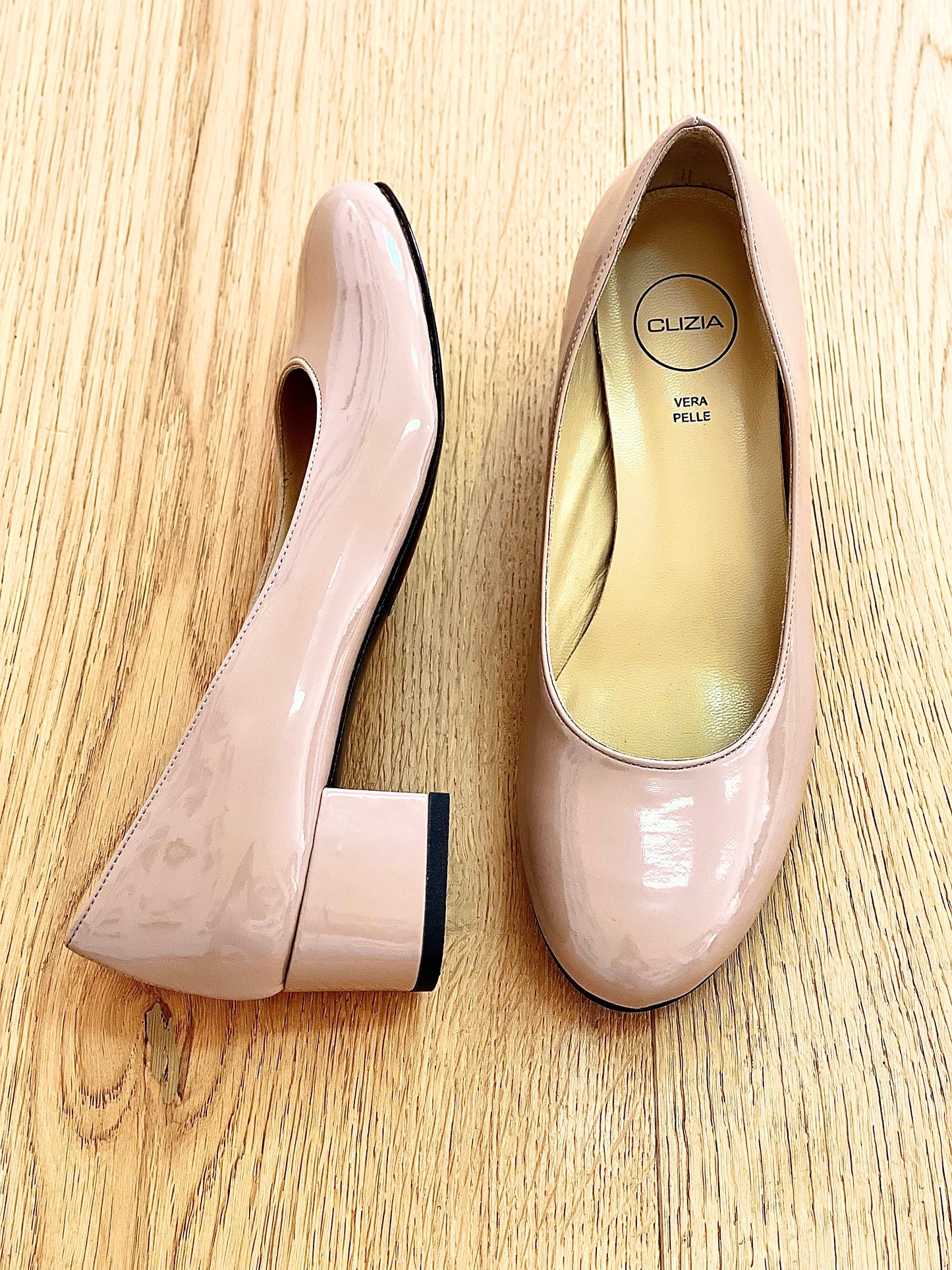 TAYLOR NUDE PATENT LEATHER