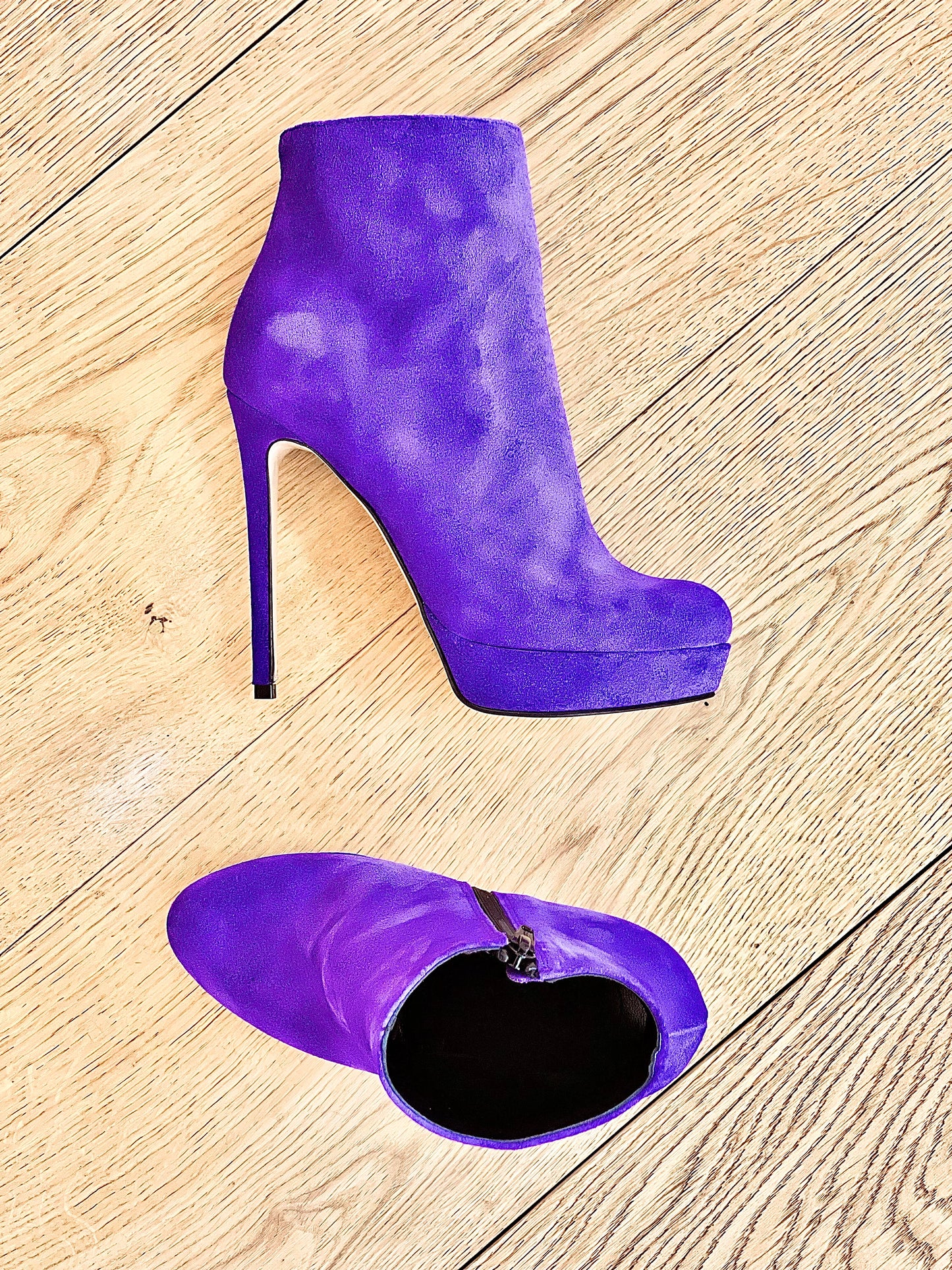 LOREN SUEDE VIOLET