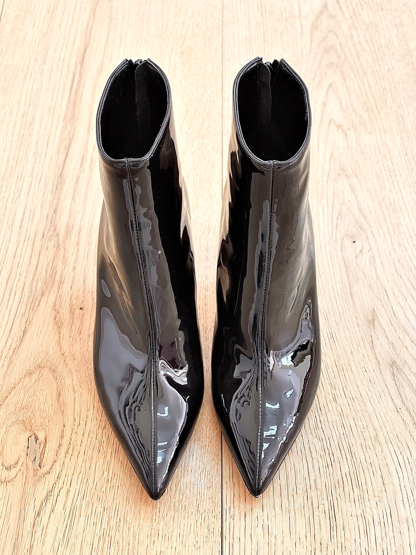 LIAM CUIR VERNI NOIR