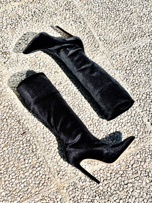 ESTER DE VELOURS NOIR