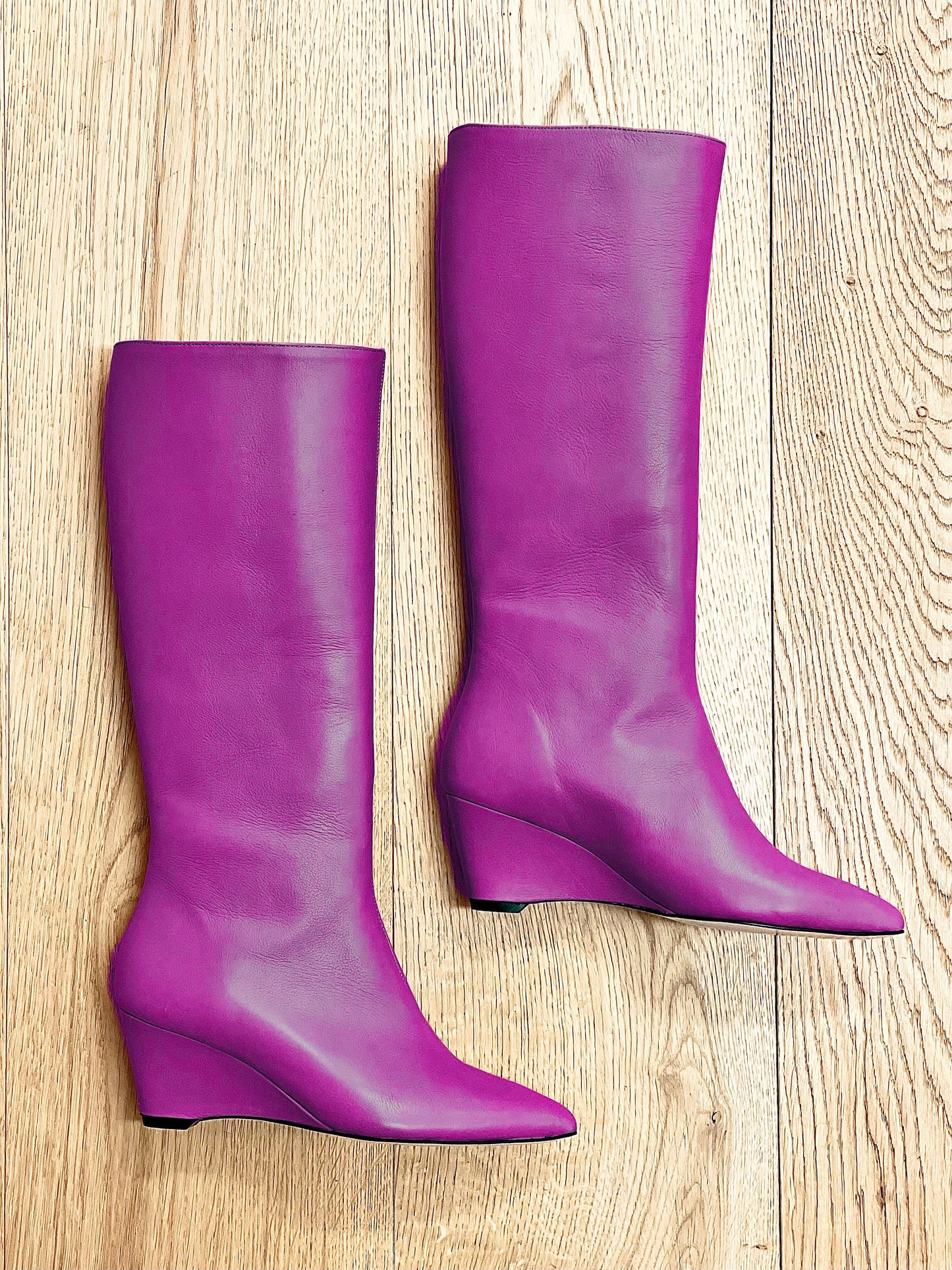 SYDNEY LEATHER FUCHSIA