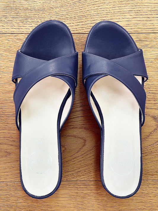 DAGO BLAUW LEER