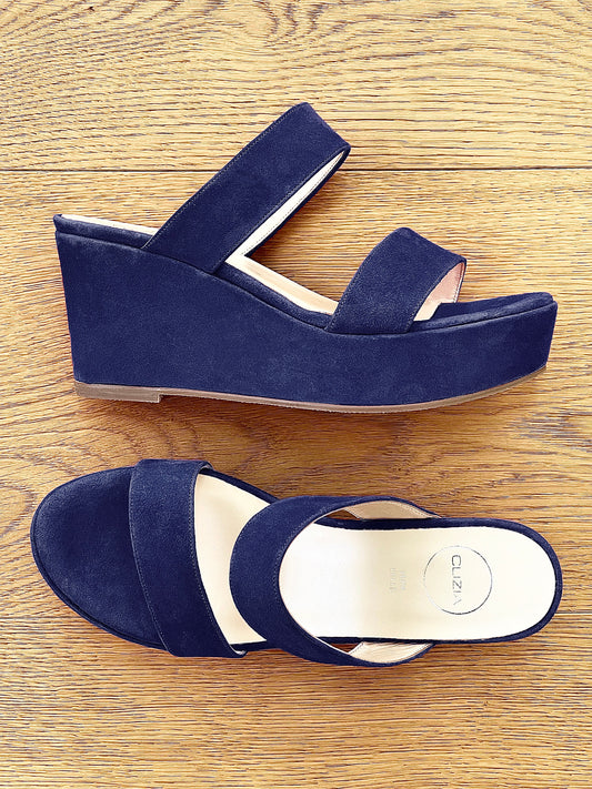 BLAUW SUEDE GAL