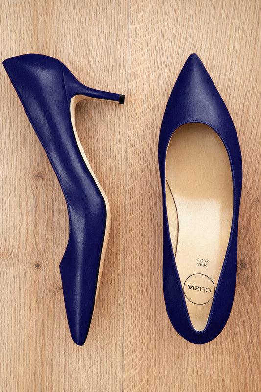 GAIA BLAUW LEER