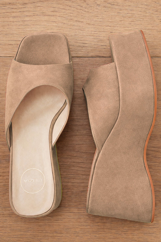 YUNA BEIGE SUÈDE