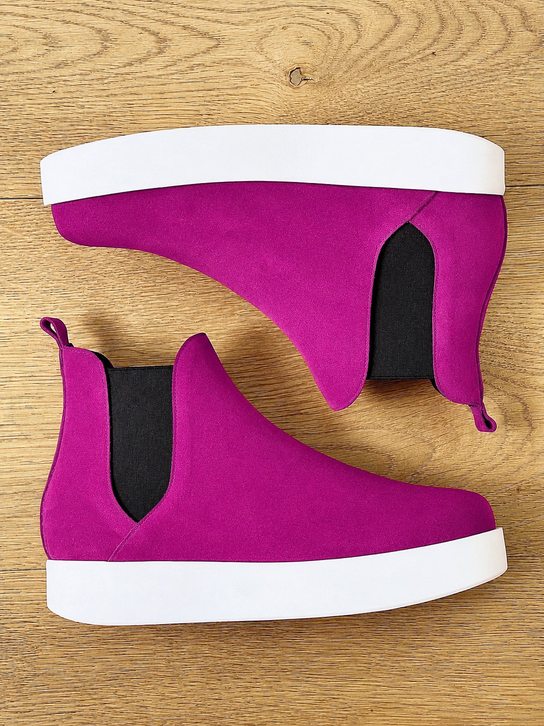 TOMMY SUÈDE FUCHSIA