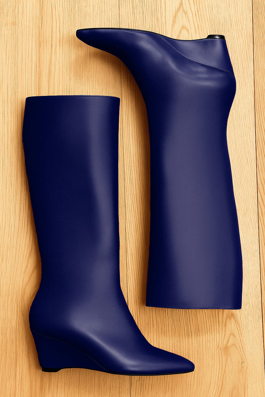 SYDNEY BLAUW LEER