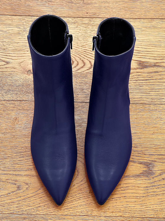 GERRI BLAUW LEER