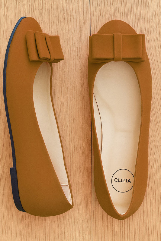 KENDRA SUède COGNAC