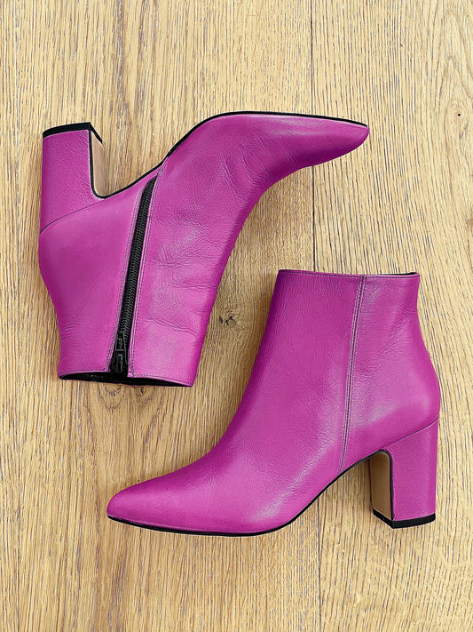 GEMINI LEER FUCHSIA