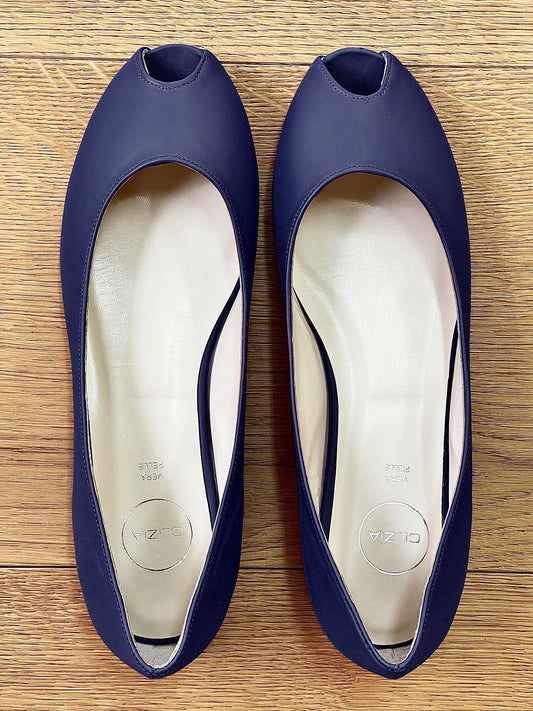 ATLAS BLAUW LEER