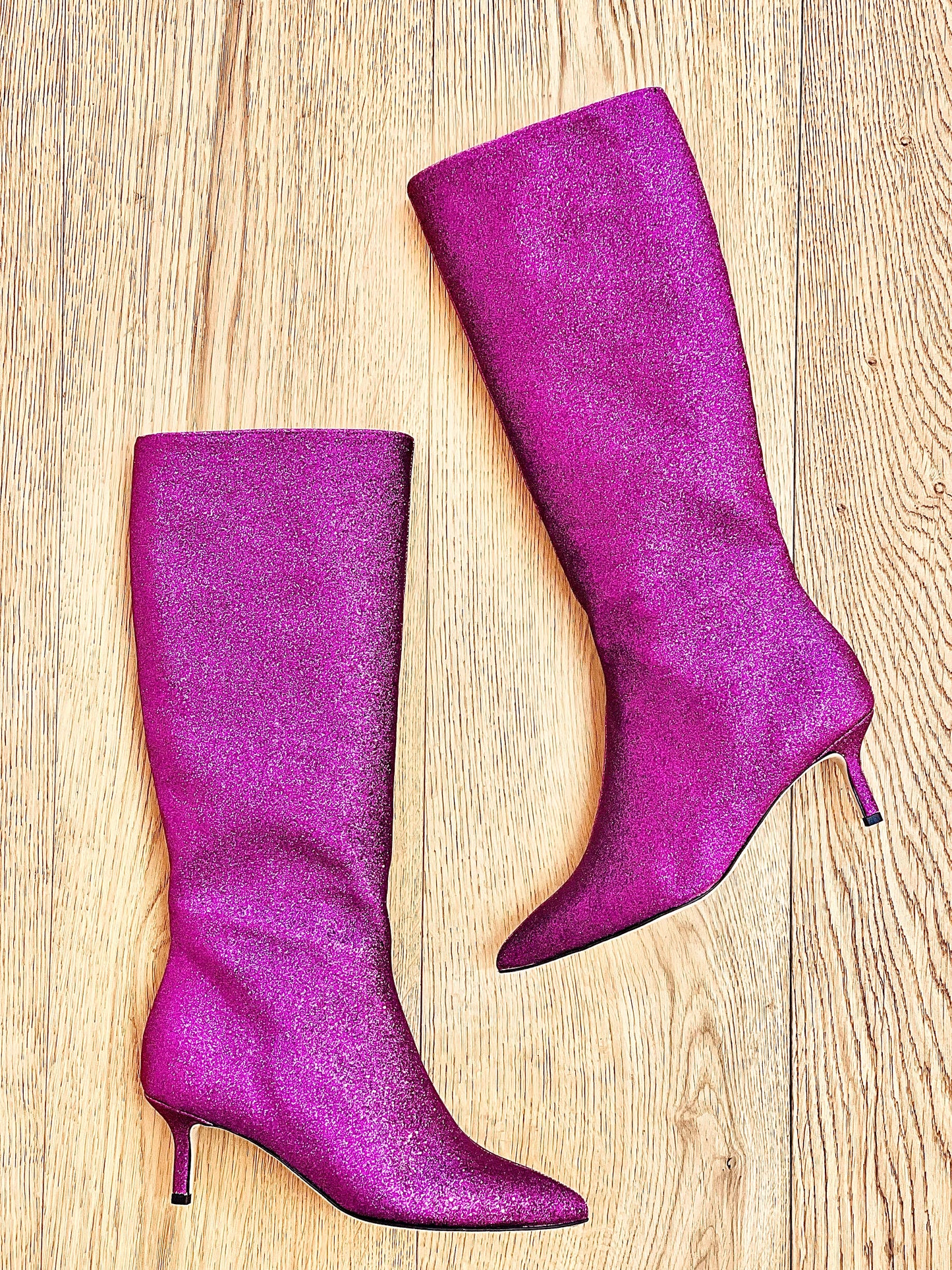 MELISSA GLITTER FUXIA