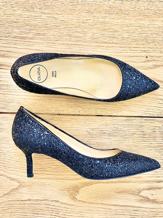 ABBA ZWART GLITTER