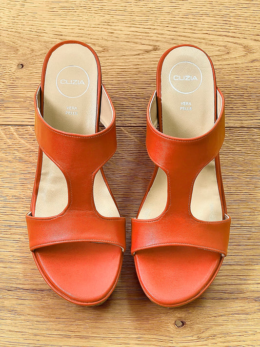 EVA LEATHER ORANGE