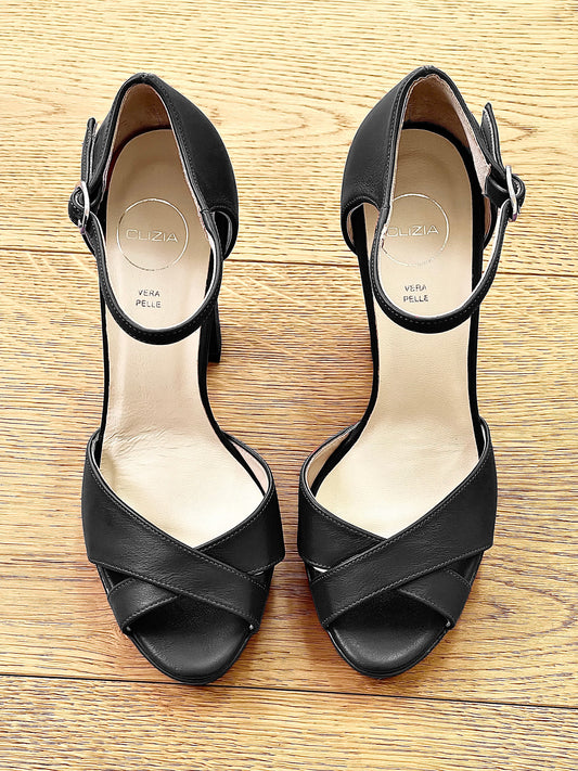 BRAIS LEATHER CZARNY