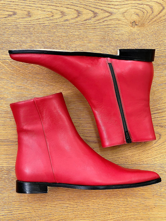 ANDERS LEATHER RED