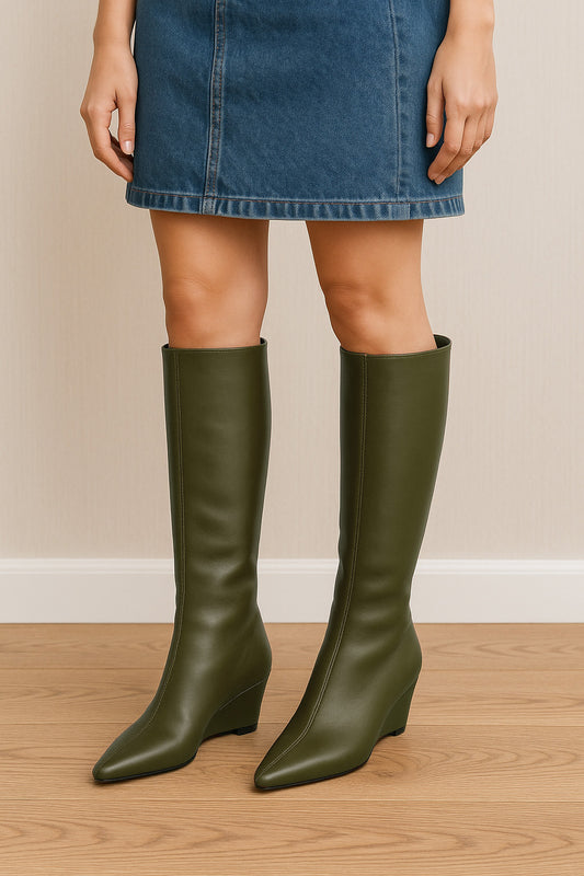 SYDNEY LEATHER KHAKI