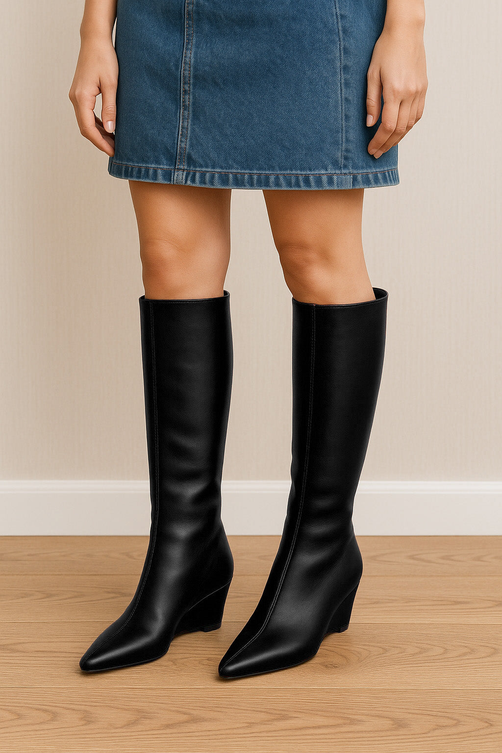 SYDNEY LEATHER BLACK